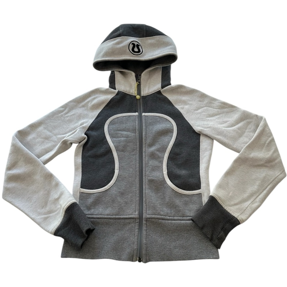 Lululemon Signature Scuba Hoodie Rover Grey Women Size 2